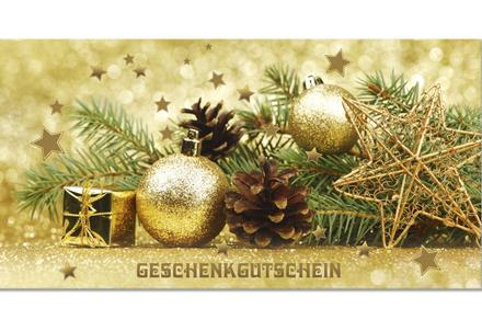 Gutscheinkarte Geschenkgutscheine geschenkgutschein-shop   pos-hauer für Weihnachten Weihnachtsmotiv Weihnachtsgutschein