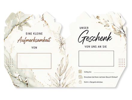 Werbegeschenk: Innenseiten offen