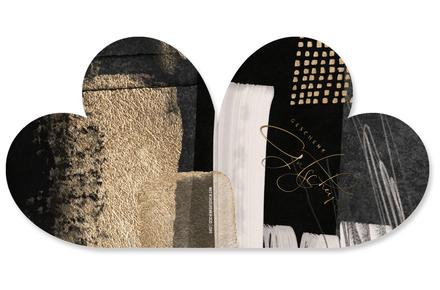 Herzgutschein: Außenseiten offen