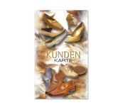 Kundenkarte Kundenkarten Bonus-Pass Bonus-Pässe Treuepässe SH558 Schuhe Schuhgeschäft Schuhwaren Schuhhandel Lederwaren Schuhmacher Schuhgutschein