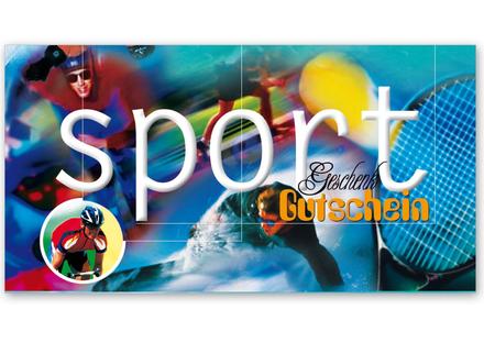 Gutschein Geschenkgutscheine Geschenk Gutscheine für Kunden Druckerei blanko bestellen Karten hauer SP201 Sport Sportartikel Sportartikelhandel Sportgutschein