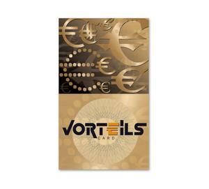 Vorteilscard Vorteils-Card Kundenbindung Vorteilskarten U521 für Unternehmen Firma Firmen Kunden Druckerei Werbemittel Büroartikel