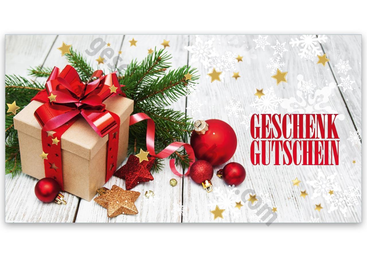 Geschenkgutscheine für Weihnachten X2019