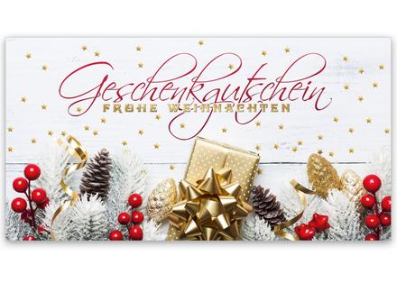 Gutscheinkarte Geschenkgutscheine geschenkgutscheine.com bestellen Klappkarten pos-hauer  X2018 für Weihnachten Weihnachtsfest xmas X-mas Weihnachtsmotiv Weihnachtsgutschein