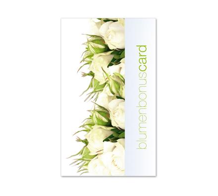 Kunden-Karte Kunden-Karten Kundencard Bonuskarten Kundenkarten BL532 Blumenhändler Blumenhandlung Blumen Blumengeschäft Blumengutschein Gärtnerei Gartenbau Gärtner Garten Gärtnereigutschein Pflanzen