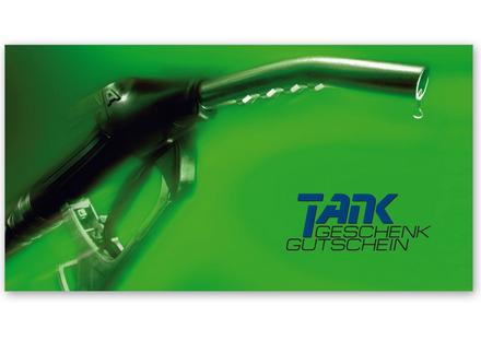 Gutschein Geschenkgutscheine Geschenk Gutscheine für Kunden Druckerei blanko bestellen Karten hauer TK216 Tankstellen Tankstelle tanken Tankstellengutschein Tankgutschein