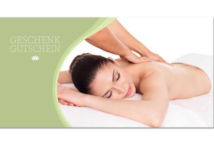 Gutscheinkarte Geschenkgutscheine geschenkgutscheine.com bestellen Klappkarten pos-hauer  MA270 Massage Kosmetik Massagepraxis Massagegutschein Wellness Spa Kosmetikinstitut Naturheilkunde Physiotherapie