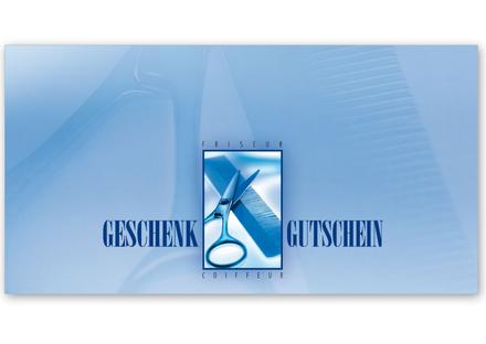 Gutschein Geschenkgutscheine Geschenk Gutscheine für Kunden Druckerei blanko bestellen Karten hauer K215 Friseurgutschein Friseurgeschäft Friseursalon Friseur hairstyling Frisör Coiffeur Haarstudio Coiffure Coifför