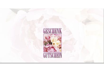 Gutschein bestellen Faltgutschein blanko Gutscheine Card Geschenkgutschein Vorlage Geschenkgutschein-shop BL218 Blumenhändler Blumenhandlung Blumen Blumengeschäft Blumengutschein