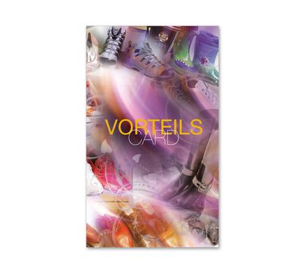 Vorteilscard Vorteils-Card Kundenbindung Vorteilskarten SH574 Schuhe Schuhgeschäft Schuhwaren Schuhhandel Lederwaren Schuhmacher Schuhgutschein