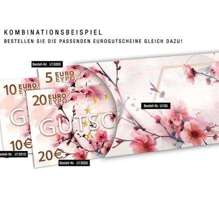 Gutscheinverpackung dreidimensional / Gutschein-Box: Passendes Zubehör