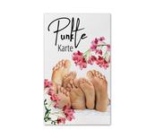 Punktekarten für die Fußpflege