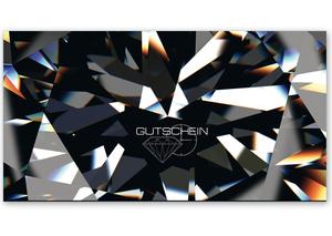 Gutscheinkarte Geschenkgutscheine geschenkgutscheine.com bestellen Klappkarten pos-hauer SC262 Schmuck Jewelen Juwelier Gold und Silberschmiede Juwelier Uhren Schmuckgutschein