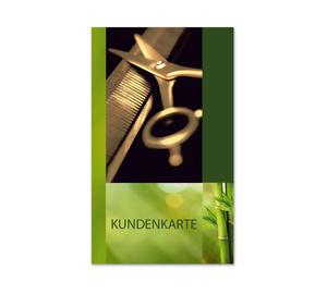 Kundenkarte Kundenkarten Bonus-Pass Bonus-Pässe Treuepässe K593 Friseurgutschein Friseurgeschäft Friseursalon Friseur hairstyling Frisör Coiffeur Haarstudio Coiffure Coifför