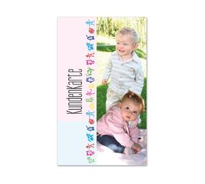 Kunden-Karte Kunden-Karten Kundencard Bonuskarten Kundenkarten FA76 Mode Kindermoden