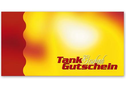 Multicolor Geschenkgutschein Gutscheinvordrucke Gutschein bestellen pos TK205 Tankstellen Tankstelle tanken Tankstellengutschein Tankgutschein
