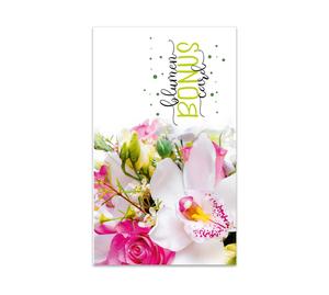 Kunden-Karte Bonuskarten Kundenkarten Blumenhändler Blumenhandlung Blumengeschäft Blumengutschein Gärtnerei Gartenbau 