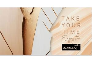 Gutschein zum Falten Kosmetik Massage Dienstleistung