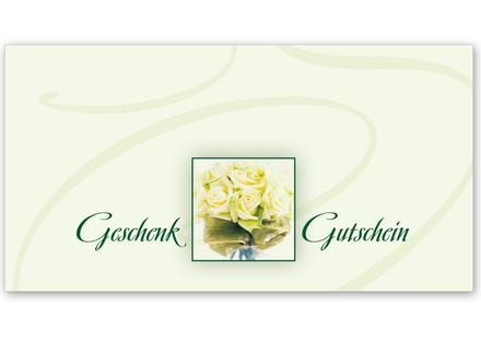 Gutschein bestellen Faltgutschein blanko Gutscheine Card Geschenkgutschein Vorlage Geschenkgutschein-shop BL222 Blumenhändler Blumenhandlung Blumen Blumengeschäft Blumengutschein