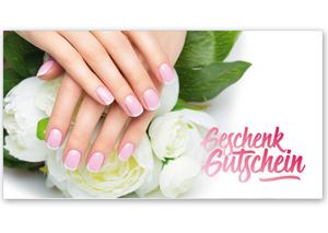 Gutscheinkarte Geschenkgutscheine geschenkgutscheine.com bestellen Klappkarten pos-hauer KS275 Nailart Nagelstudio Findernagelstudio Fingernägel Nageldesign