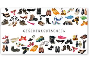 Geschenkgutschein Schuhfachhandel