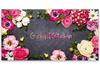 BL248 Geschenkgutschein Multicolor zum Falten / Blumen Blumenhandlung Blumengeschäft BL248 Geschenkgutschein Multicolor zum Falten / Blumen Blumenhandlung Blumengeschäft