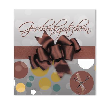 Gutschein Geschenkgutscheine Geschenk Gutscheine für Kunden Druckerei blanko bestellen Karten K710 Friseurgutschein Friseurgeschäft Friseursalon Friseur hairstyling Frisör Coiffeur Haarstudio Coiffure Coifför