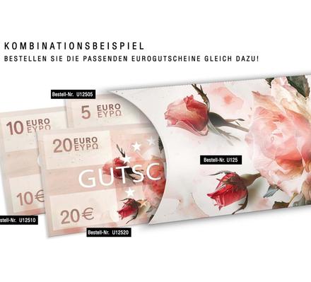 Gutscheinverpackung dreidimensional / Gutschein-Box: Passendes Zubehör