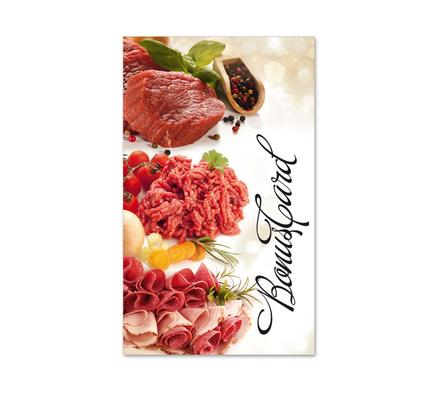 Kundenkarte Kundenkarten Bonus-Pass Bonus-Pässe Treuepässe M562 Metzgerei Fleischer Fleischhauerei Fleisch und Wurst Fleisch und Wurstwaren