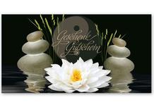 Gutscheinkarte Geschenkgutscheine geschenkgutscheine.com bestellen Klappkarten pos-hauer MA229 Massage Massageinstitut Ergotherapie Naturheilkunde Heilpraktiker Naturheilkundepraxis Wellness Spa