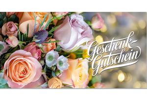 Gutschein für Blumengeschäfte