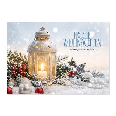 Weihnachtskarte / Postkarte: Vorderseite