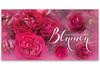 BL255 Geschenkgutschein Multicolor zum Falten / Blumen Blumenhandlung Blumengeschäft
