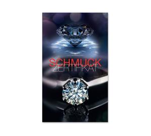 Schmuck-Zertifikat Schmuckzertifikat Schmuckcertificate SC552 Schmuck Jewelen Juwelier Gold und Silberschmiede