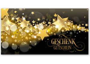 Gutschein Geschenkgutscheine Geschenk Gutscheine für Kunden Druckerei blanko bestellen Karten hauer X227 für Weihnachten Weihnachtsfest xmas X-mas Weihnachtsmotiv Weihnachtsgutschein