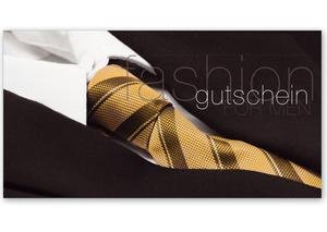 Gutscheinkarte Geschenkgutscheine geschenkgutscheine.com bestellen Klappkarten pos-hauer FA235 Mode Herrenmoden Fashion Männermode Männer Herren