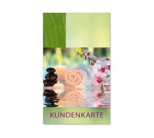 Kundenkarte Kundenkarten Kundenbindung Bonuskarte Treuepass KS572 Massage Kosmetik Massagepraxis Massagegutschein Wellness Spa Kosmetikinstitut Naturheilkunde Physiotherapie