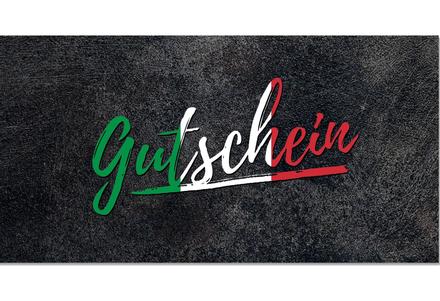 Gutschein bestellen für italienische Restaurants Pizzaria
