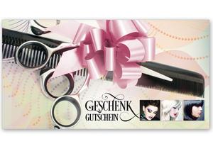 Multicolor Geschenkgutschein Gutscheinvordrucke Gutschein bestellen pos K267 Friseurgutschein Friseurgeschäft Friseursalon Friseur hairstyling Frisör Coiffeur Haarstudio Coiffure Coifför