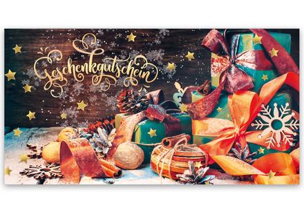 Gutscheinkarte Geschenkgutscheine geschenkgutscheine.com bestellen Klappkarten pos-hauer  X2010FG für Weihnachten Weihnachtsfest xmas X-mas Weihnachtsmotiv Weihnachtsgutschein