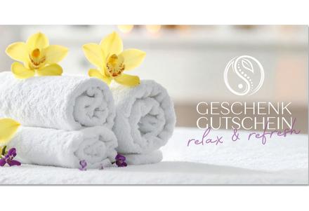 Gutschein Massage Physiotherapie Wellness Spa Fußpflege