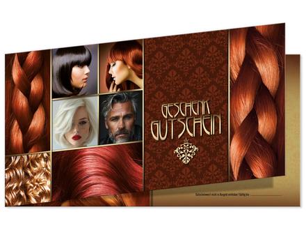 Friseurgutschein DIN-lang