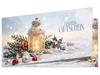 X6203 Faltgutschein DIN-lang / Weihnachten