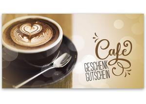 Gutschein bestellen Faltgutschein blanko Gutscheine Card Geschenkgutschein Vorlage Geschenkgutschein-shop G2025 Café Caféhaus Kaffeehaus Kaffee