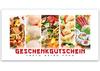 G2032 Geschenkgutschein Multicolor zum Falten / China-Restaurant Asiatische Restaurants