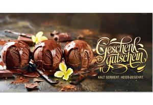 Gutschein für Eissalons