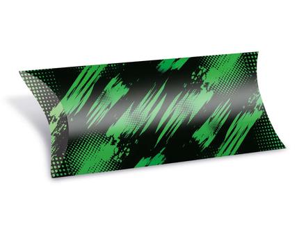 Gutscheinverpackung dreidimensional / Gutschein-Box: Gutscheinverpackung Vorderansicht gefaltet Gutscheinverpackung Euro-Box für Gutscheine, Geschenkgutscheine, Euro-Gutscheine, 3D dreidimensional