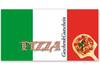 G215 Geschenkgutschein Multicolor zum Falten / Italienische Restaurants Pizzeria