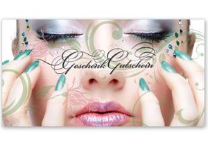 Gutscheinkarte Geschenkgutscheine geschenkgutscheine.com bestellen Klappkarten pos-hauer KS264 Nailart Nagelstudio Findernagelstudio Fingernägel Nageldesign