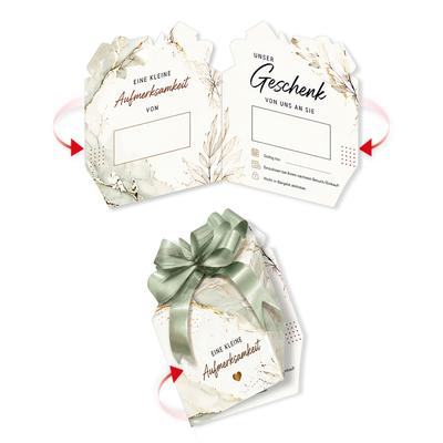 Werbegeschenk: Faltanleitung
